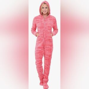 Alexander Del Rossa One Piece Fleece Footed Jumpsuit Sz XL New With Tag